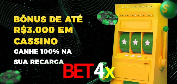 bet4x melhor bônus de depósito